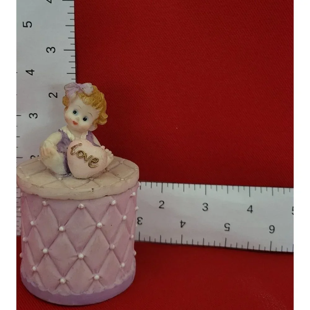 Prestige Baby Love Purple Trinket Box